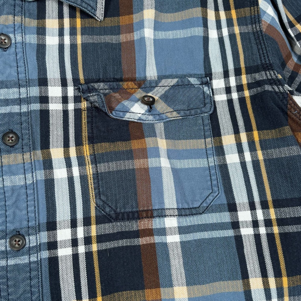 G.H. BASS & CO. Mens XL Plaid Mid-Weight Long Sleeve Button Up Shirt - Picture 3 of 6